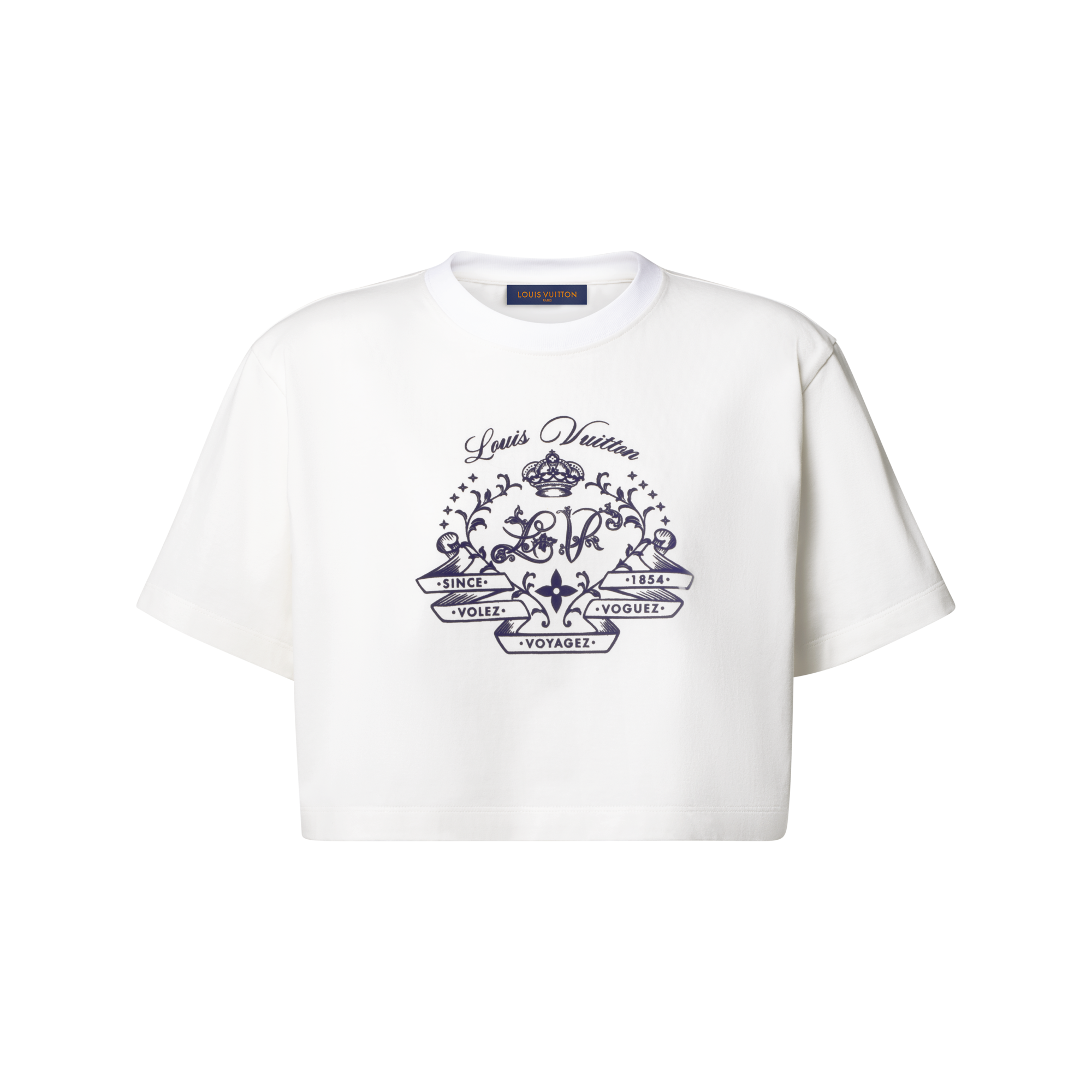 【美品】ルイヴィトン トップス ロック フロックド シグネチャー クロップトップ ｜ルイ・ヴィトン 公式サイト
